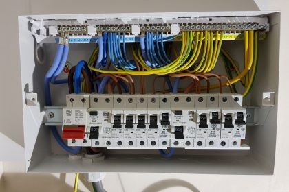 Image 2 of 2: Fuse board wired perfectly and ready for testing