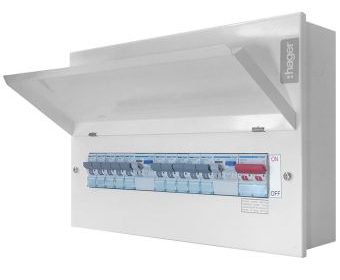 18th Edition Consumer Unit with RCBO Protection and Surge Power Protection