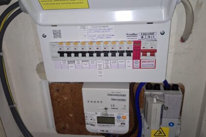 With the cover on and the switches clearly labelled